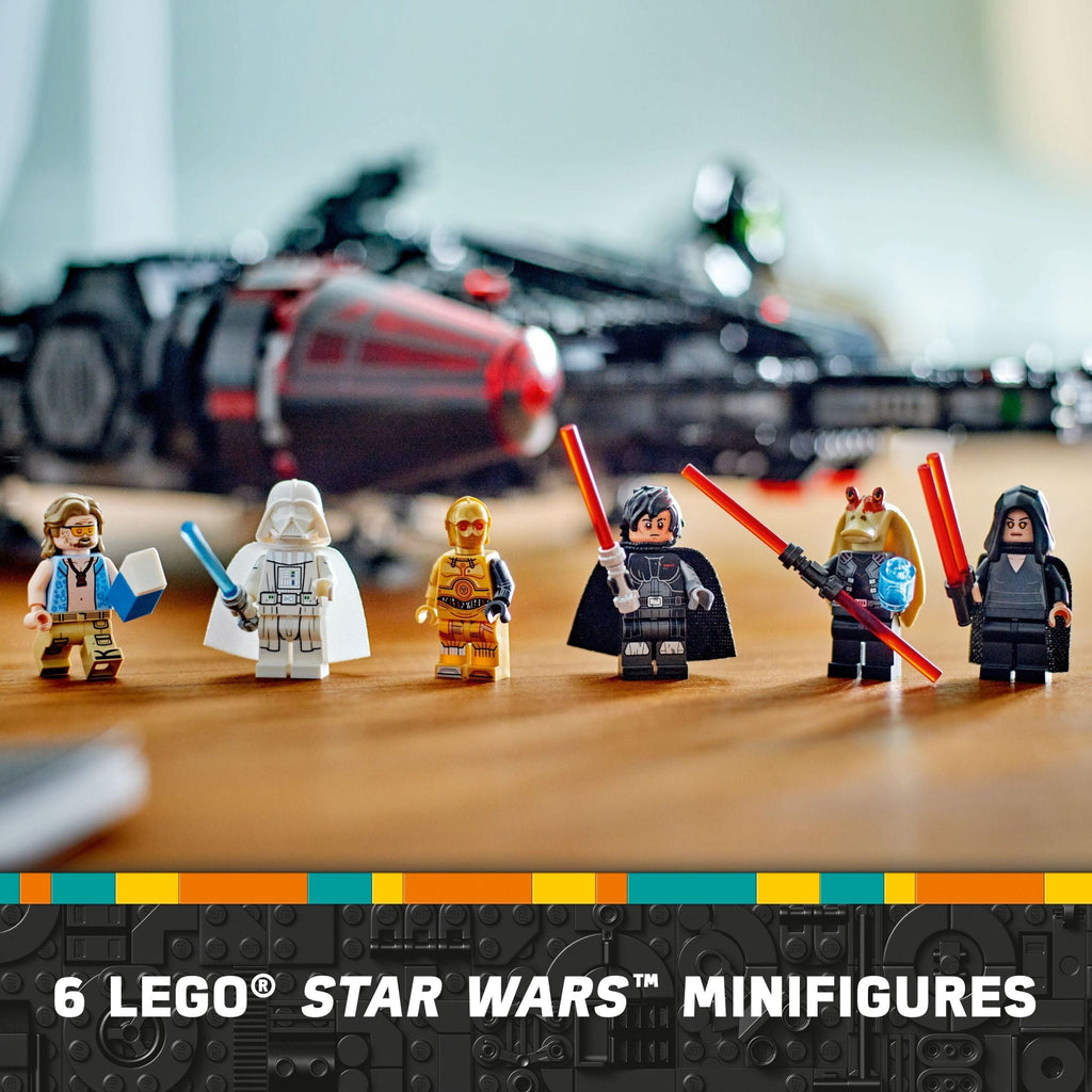 LEGO Star Wars The Dark Falcon Building Set, Star Wars Toy with 8 Minifigures, Birthday Gift for Kids, 75389