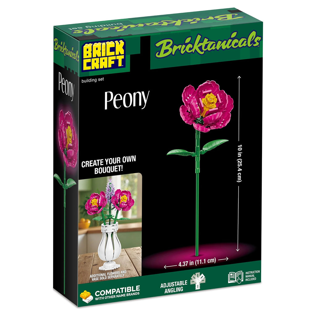 BRICKCRAFT BRICKTANICALS PEONY