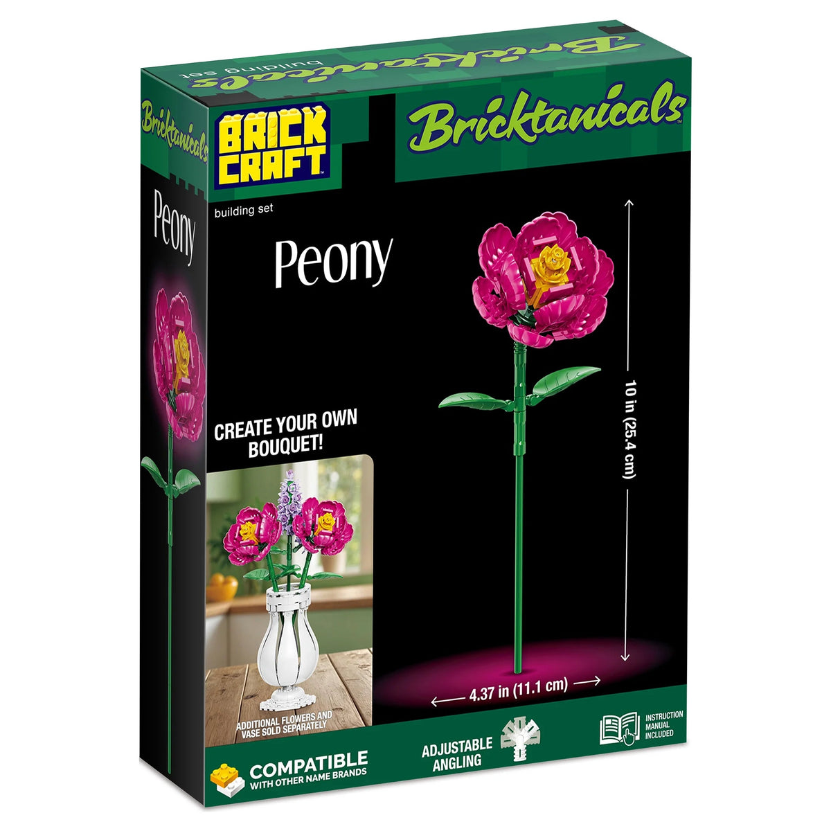 BRICKCRAFT BRICKTANICALS PEONY