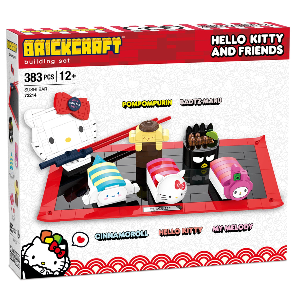Brickcraft Sanrio Hello Kitty & Friends SushiPlatter Building Set