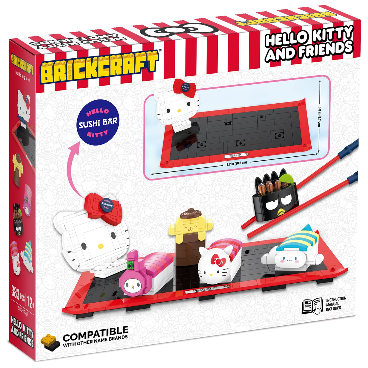 Brickcraft Sanrio Hello Kitty & Friends SushiPlatter Building Set