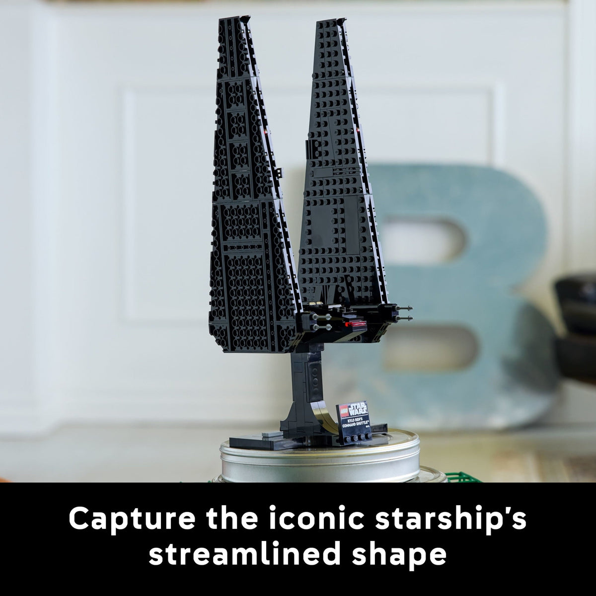 LEGO Star Wars Kylo Ren’s Command Shuttle - Model Starship Building Kit For Adults 18+ - DIY Collectible Building Set - Gift for Birthdays - 75406
